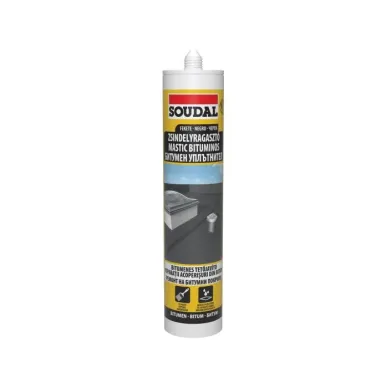 Клей битумный для кровли Roof Repair Soudal